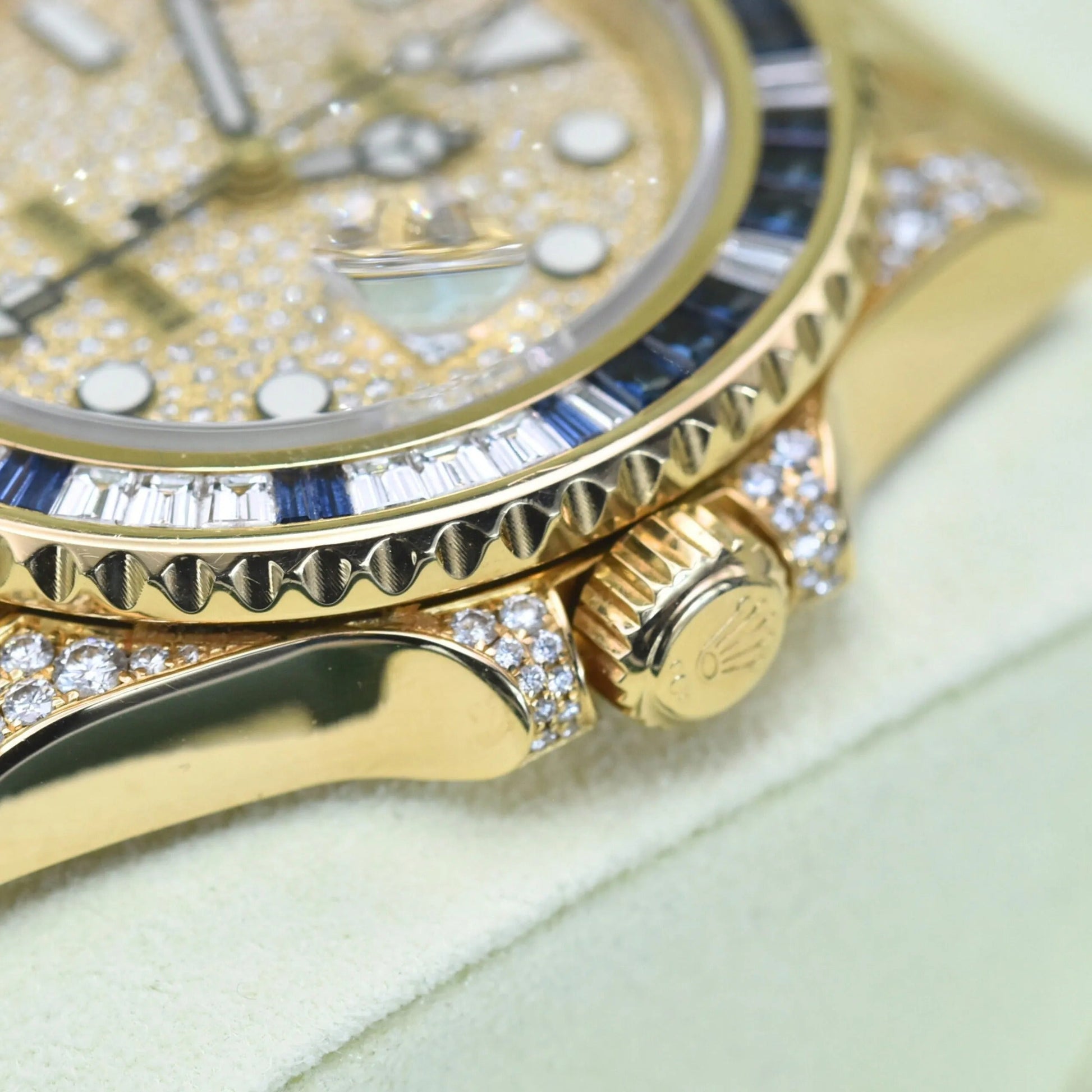 GMT-Master II 116758SARU Pave Diamond Dial 40mm