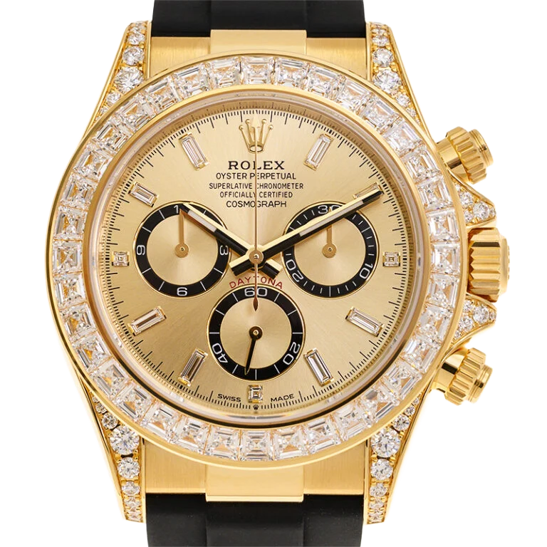 Daytona Oyster, 40mm, yellow gold and diamonds Reference 126538TBR