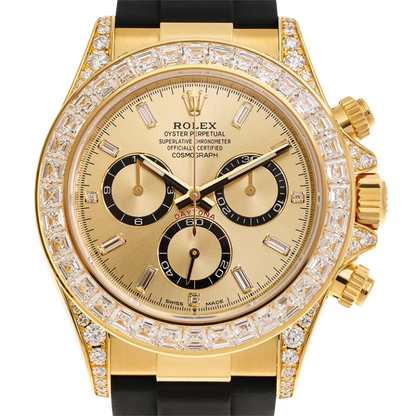 Daytona Oyster, 40mm, yellow gold and diamonds Reference 126538TBR