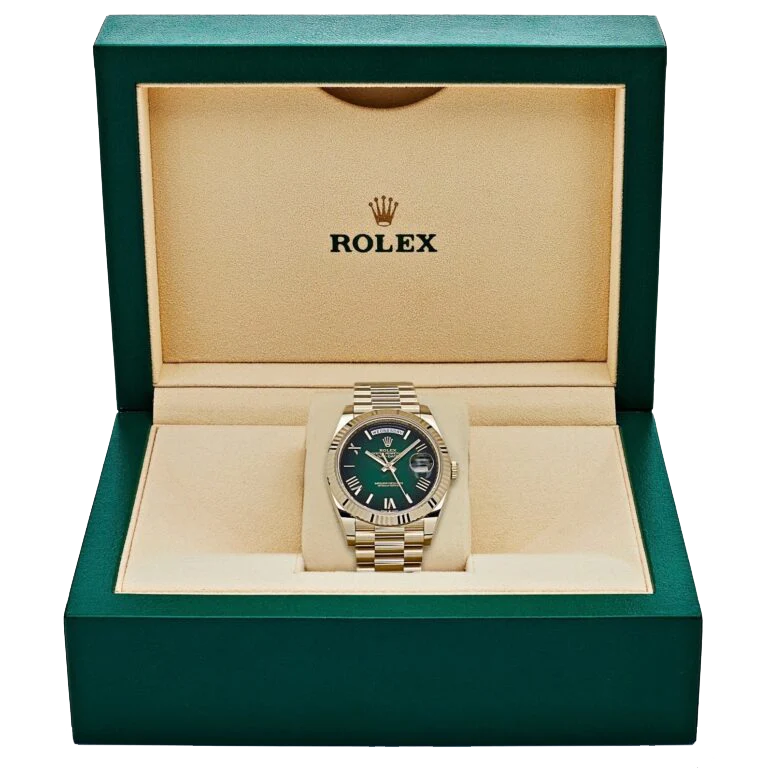 Day-Date 228238 Green Smoke Dial 40mm