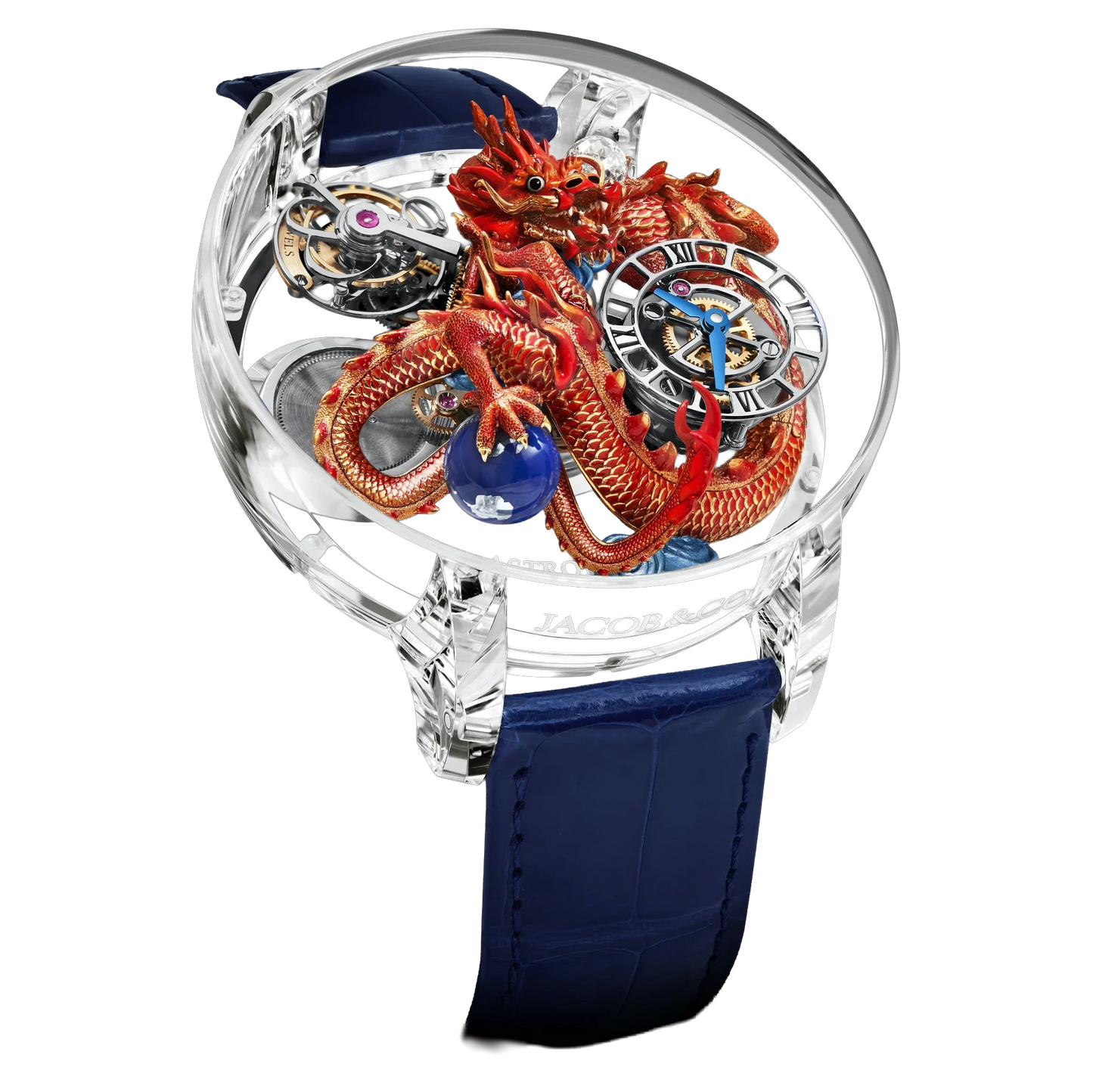 Astronomia Flawless Imperial Dragon 50mm Sapphire Manual Winding AT125.80.DR.UA.B