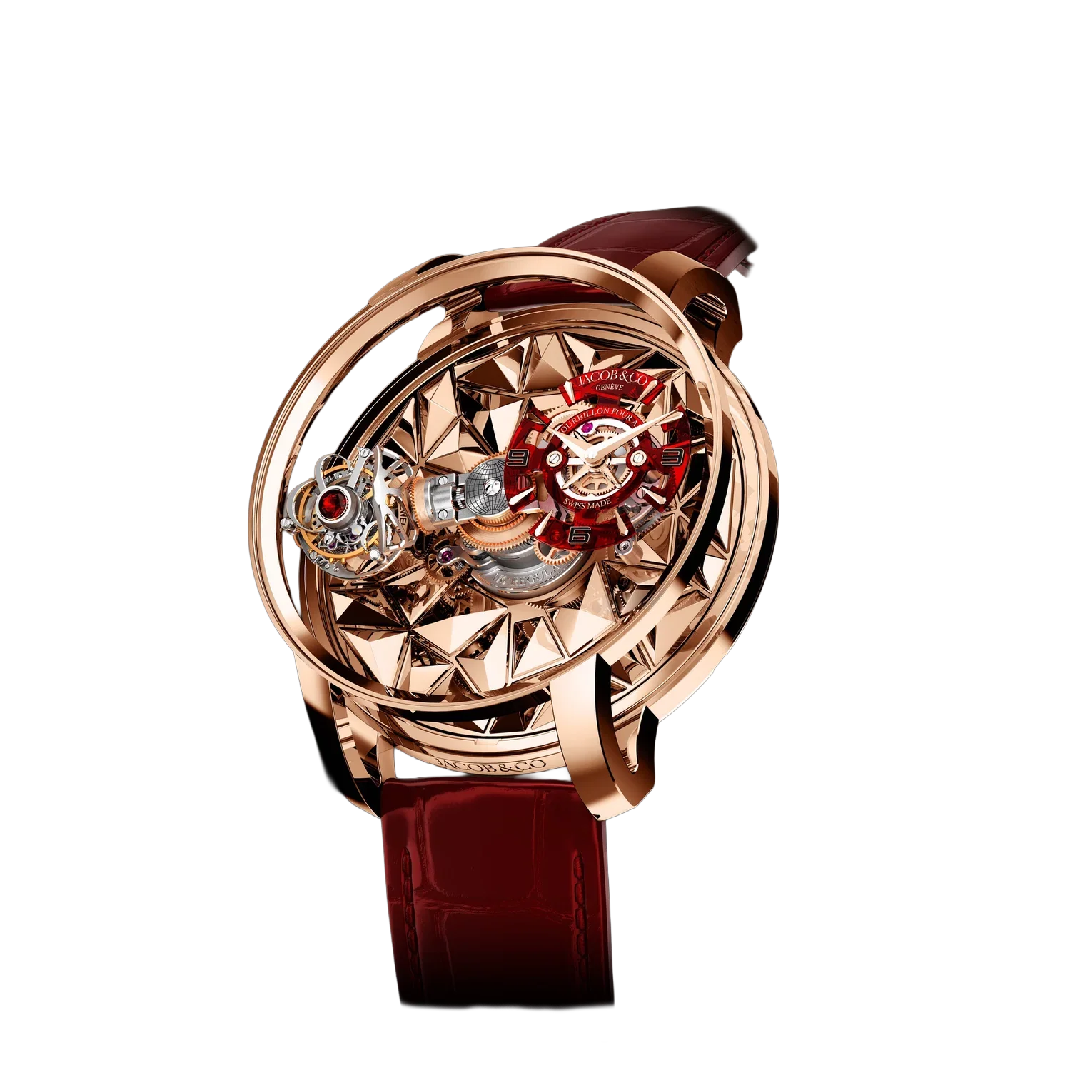 Astronomia Revolution Four-Axis Tourbillon 47mm Rose Gold, Sapphire Manual Winding AT180.40.AB.AA.A