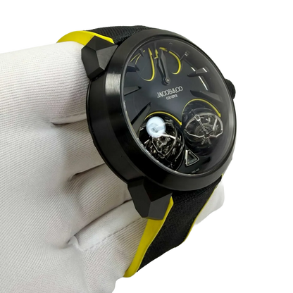 Gotham City 46mm Titanium DLC Sapphire Crystal DC100.21.AB.AB.A