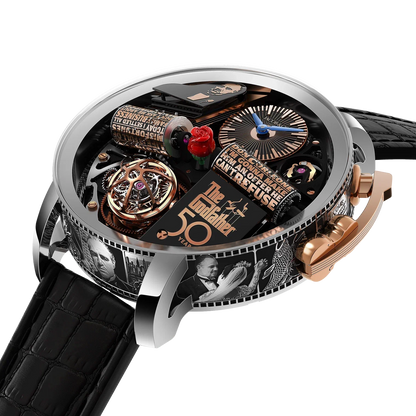 Opera Godfather 50th Anniversary 49mm White Gold Manual Winding OP110.30.AA.AA.A