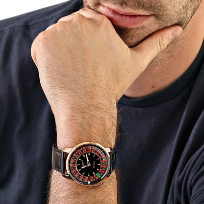 The Casino Tourbillon 44mm CA100.40.AA.AA.ABALA Rose Gold Black Onyx Dial Limited Edition