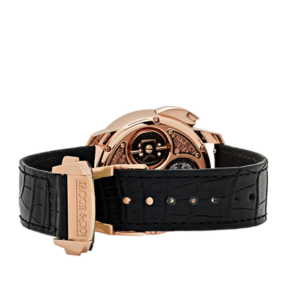 The Casino Tourbillon 44mm CA100.40.AA.AA.ABALA Rose Gold Black Onyx Dial Limited Edition