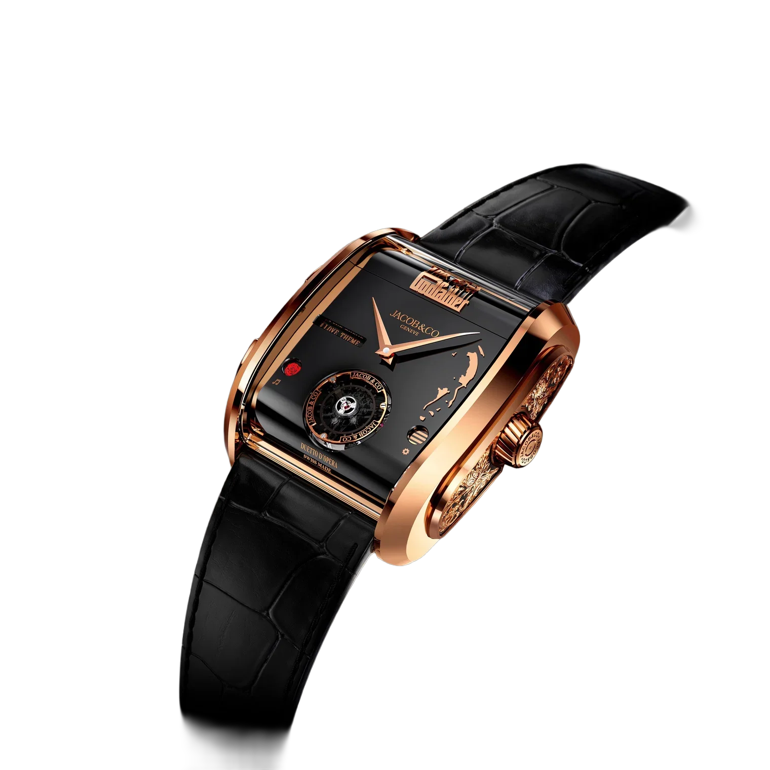 The Godfather II 44 x 42mm Rose Gold Manual Winding OP200.40.AA.AB.ABALA