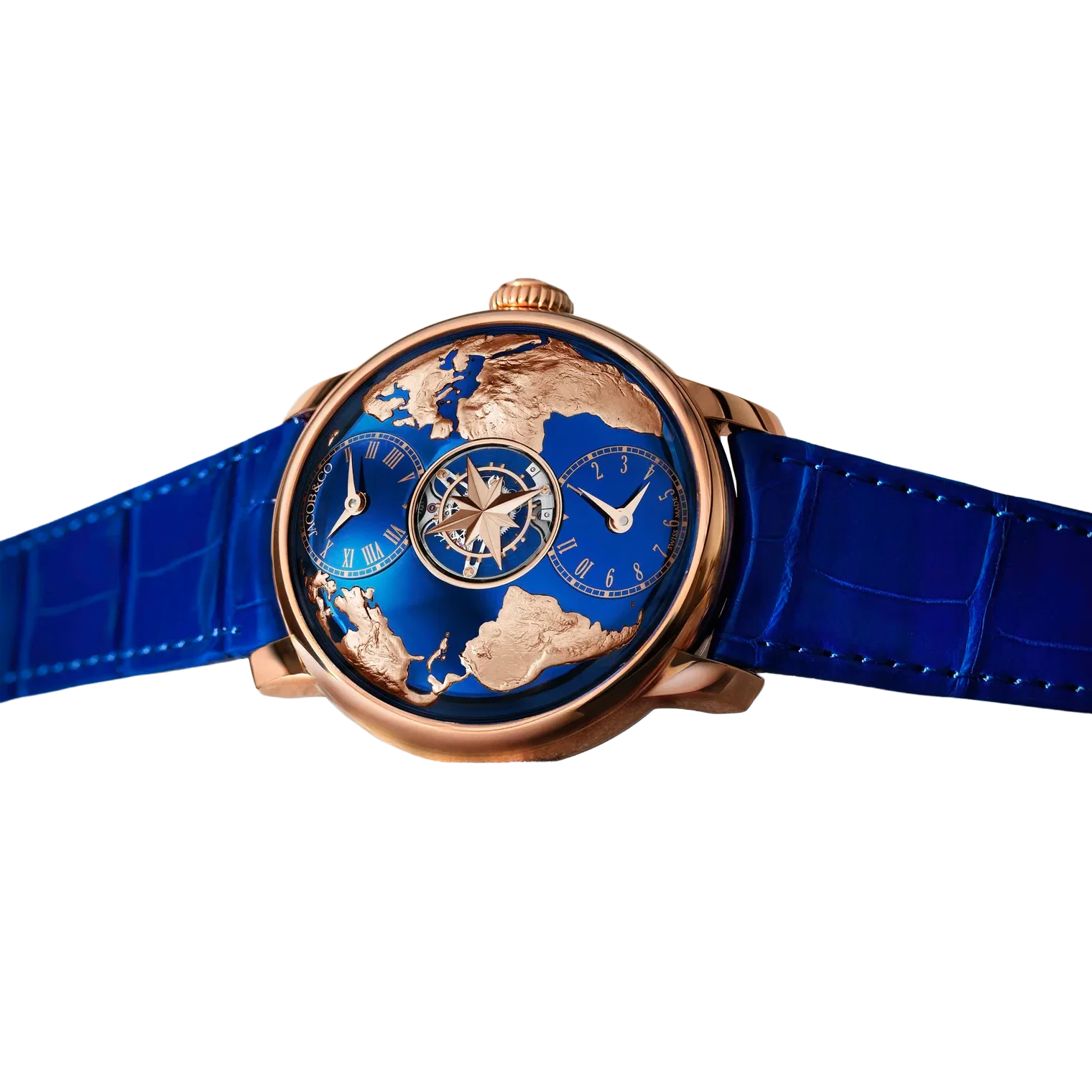 The World Is Yours Dual Time Zone Tourbillon 38.6mm Rose Gold Automatic Winding DT200.40.AA.AA.A