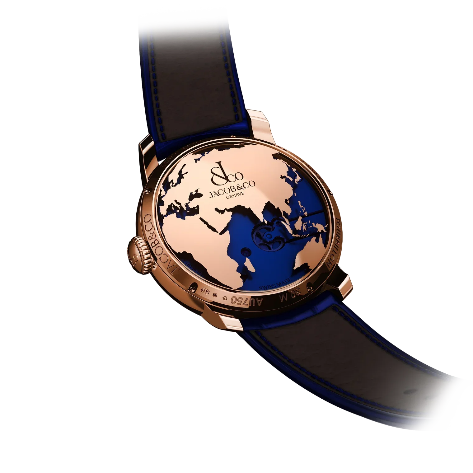 The World Is Yours Dual Time Zone Tourbillon 38.6mm Rose Gold Automatic Winding DT200.40.AA.AA.A