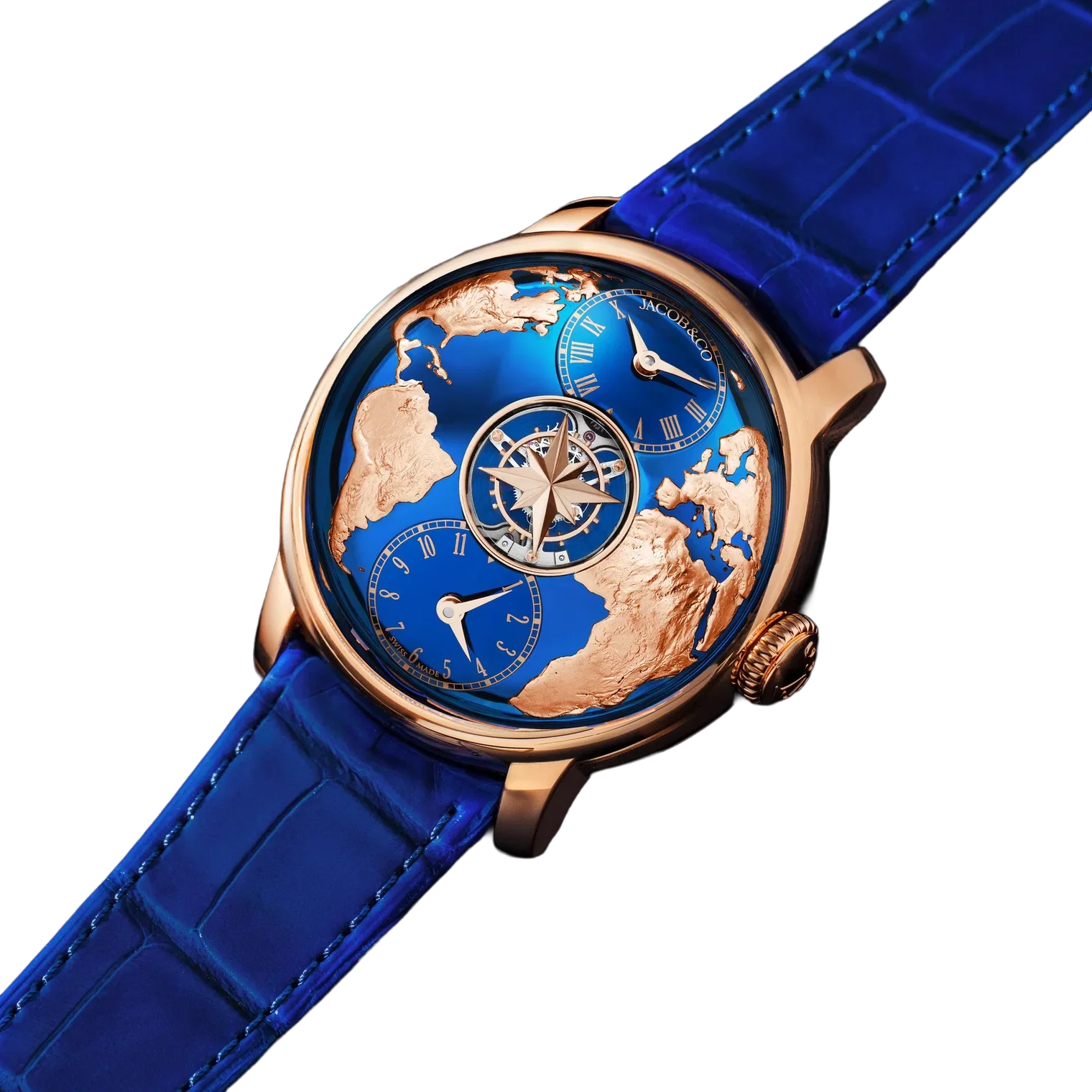 The World Is Yours Dual Time Zone Tourbillon 38.6mm Rose Gold Automatic Winding DT200.40.AA.AA.A