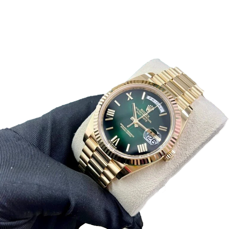 Day-Date 228238 Green Smoke Dial 40mm
