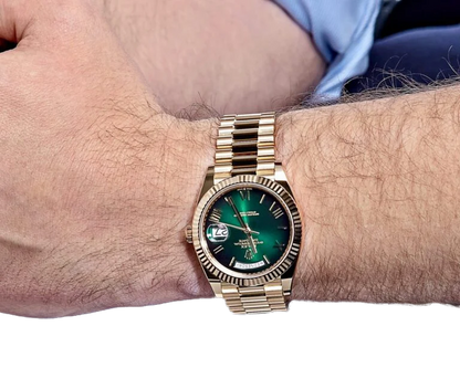 Day-Date 228238 Green Smoke Dial 40mm