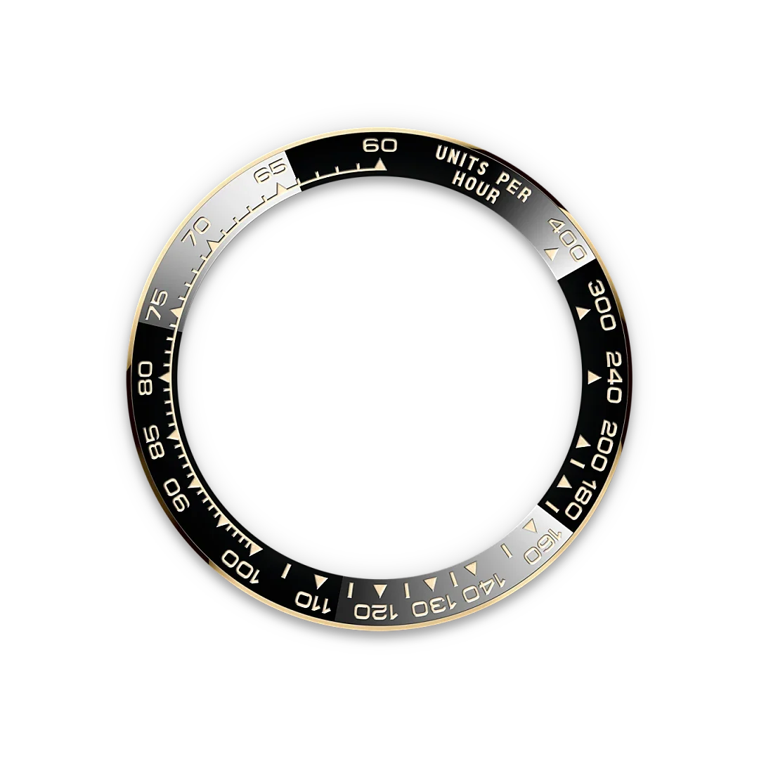Daytona 40mm Oyster Perpetual Yellow Gold with Meteorite and Black Dial M126518LN-0016