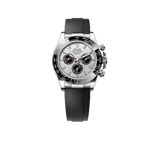 Daytona 40mm Oyster Perpetual White Gold with Meteorite and Black Dial M126519LN-0007