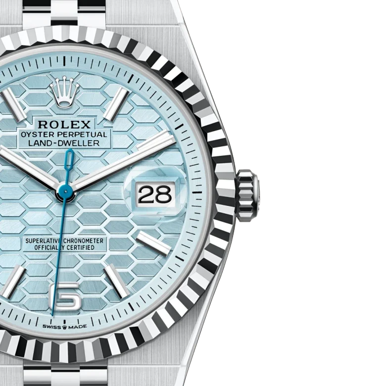 Land-Dweller 40mm Oyster Platinum M127336-0001