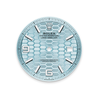 Land-Dweller 40mm Oyster Platinum M127336-0001