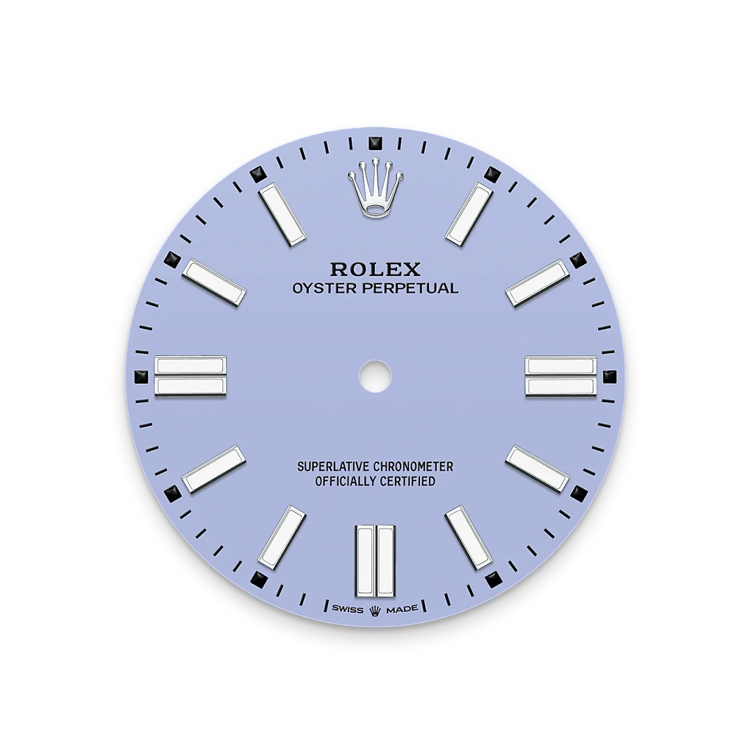Oyster Perpetual 41mm Stainless Steel Lavender Dial Men Watch 134300-0012 New 2025