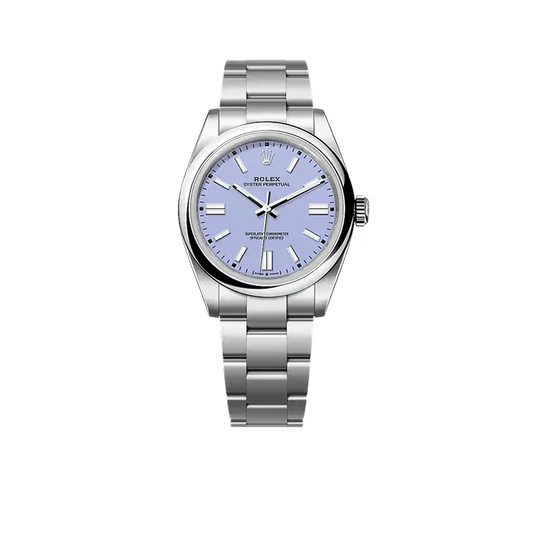 Oyster Perpetual 41mm Stainless Steel Lavender Dial Men Watch 134300-0012 New 2025