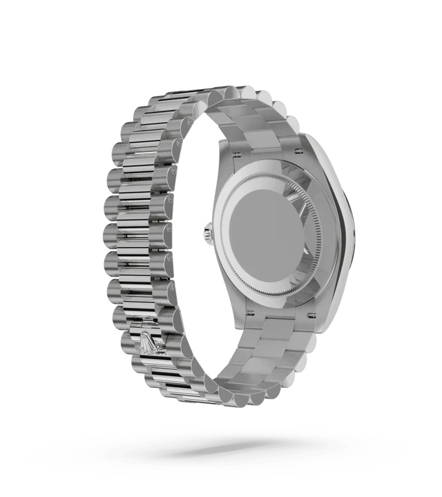 Day-date Oyster Perpetual 40mm White Gold Blue Ombré Dial, Fluted bezel M228239-0076