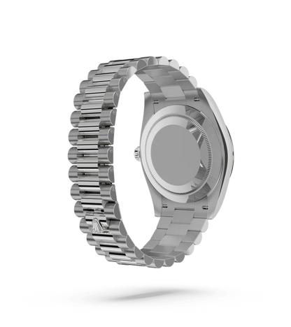 Day-date Oyster Perpetual 40mm White Gold Blue Ombré Dial, Fluted bezel M228239-0076