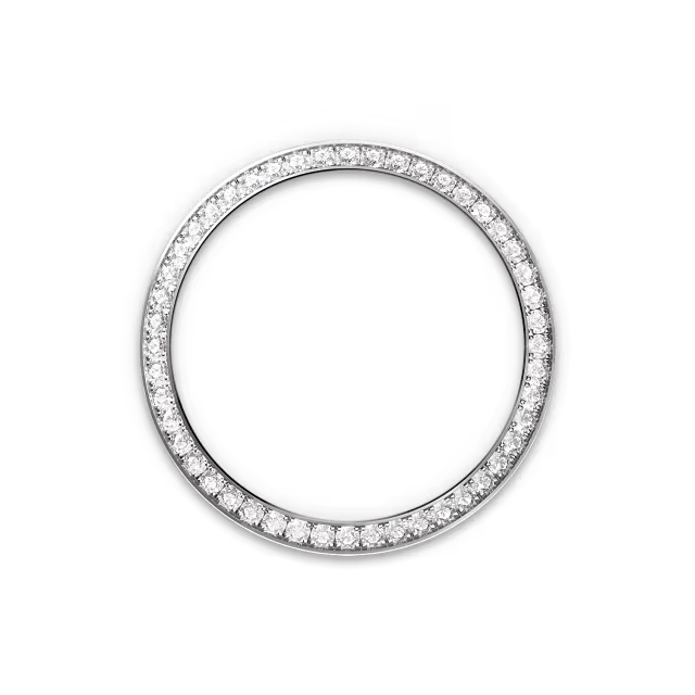 Day-Date 40mm Silver Dial 18 kt White Gold Diamonds 228349RBR-0001