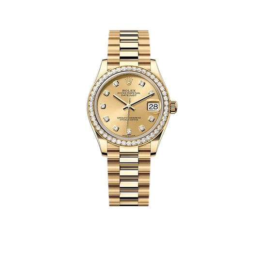 Datejust Oyster 31 mm Yellow Gold and Diamonds 278288RBR-0005