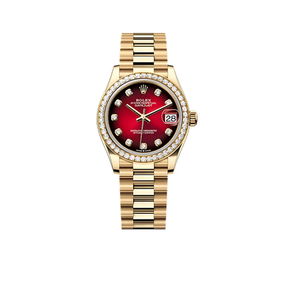 Datejust Oyster 31 mm Yellow Gold and Diamonds 278288RBR