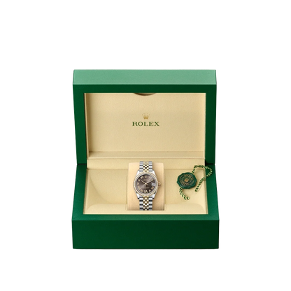 Lady-Datejust 31 mm, Oystersteel, yellow gold and diamonds M278383RBR-0018