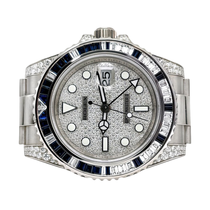 Oyster Perpetual GMT-Master II 40mm White Gold Blue Sapphire Bezel 116759SA