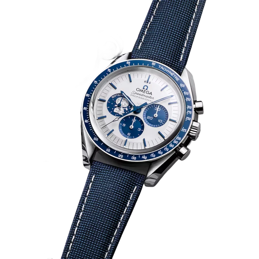 Speedmaster 42mm Silver Snoopy Award 50th Anniversary