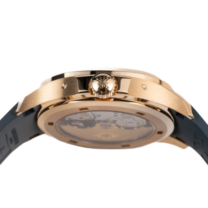 Aquanaut Luce 40mm 5261R-001 Annual Calendar Moon Phases Rose Gold Blue-Gray Dial