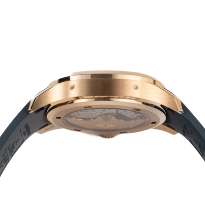Aquanaut Luce 40mm 5261R-001 Annual Calendar Moon Phases Rose Gold Blue-Gray Dial