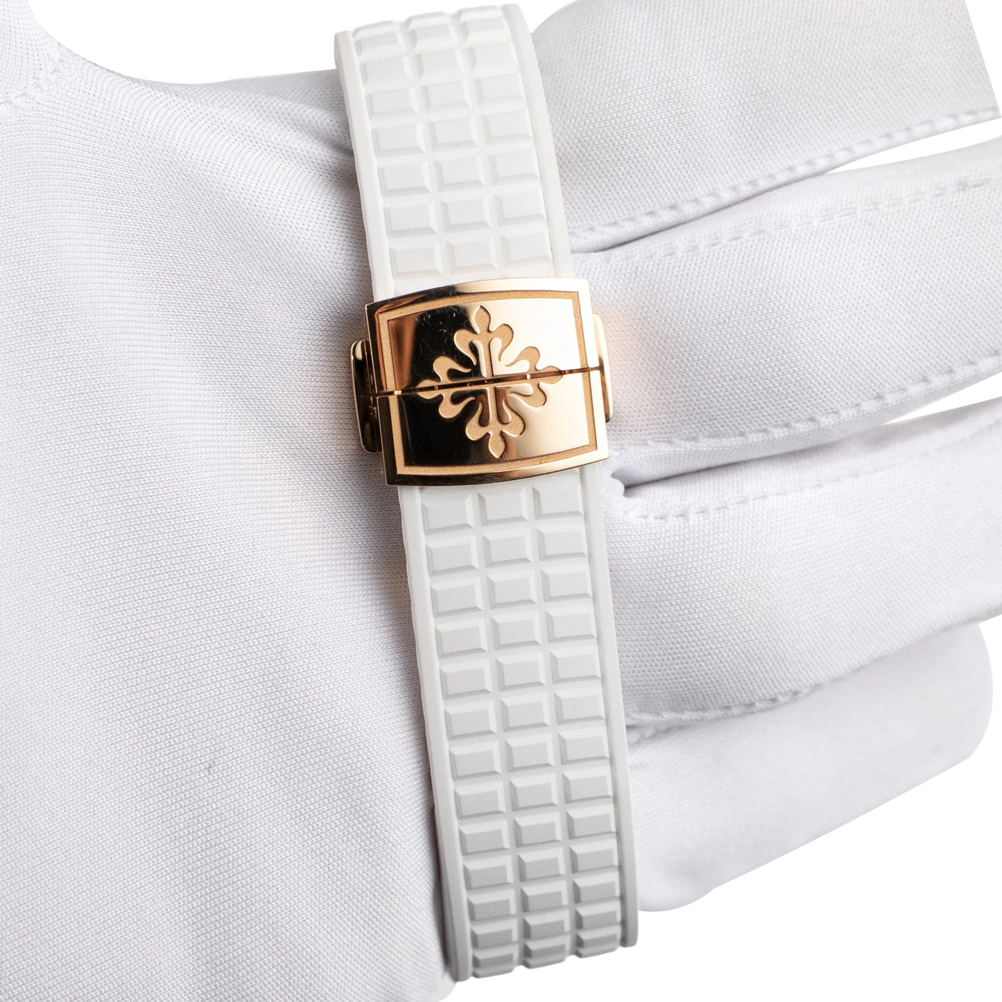 Aquanaut Luce 39mm 5268/200R-001 Rose Gold White Dial Diamond Bezel