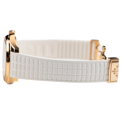 Aquanaut Luce 39mm 5268/200R-001 Rose Gold White Dial Diamond Bezel