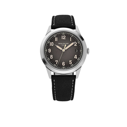 Calatrava 40mm 5226G-001 White Gold Charcoal Dial Date