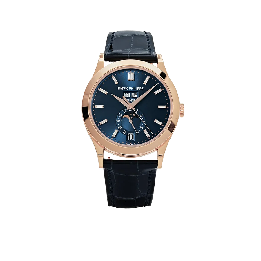 Complications 39mm 5396R-015 Annual Calendar Rose Gold Blue Dial