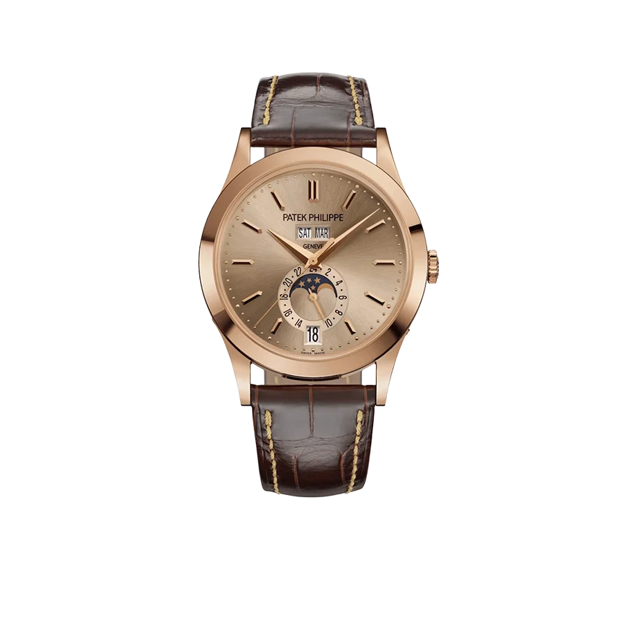 Complications 38mm 5396R-016 Annual Calendar Moon Phases Rose Gold Sand Beige Dial