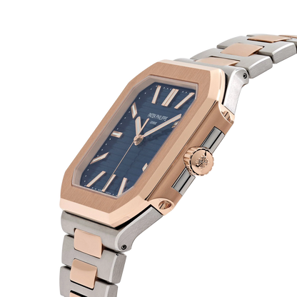 Cubitus 45mm 5821/1AR-001 Stainless Steel Rose Gold Blue Dial