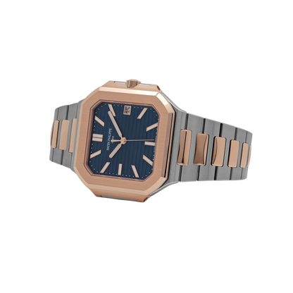Cubitus 45mm 5821/1AR-001 Stainless Steel Rose Gold Blue Dial