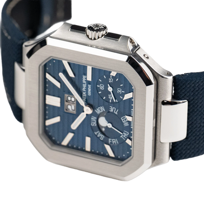 Cubitus 45mm 5822P-001 Platinum Blue Dial Moon Phase