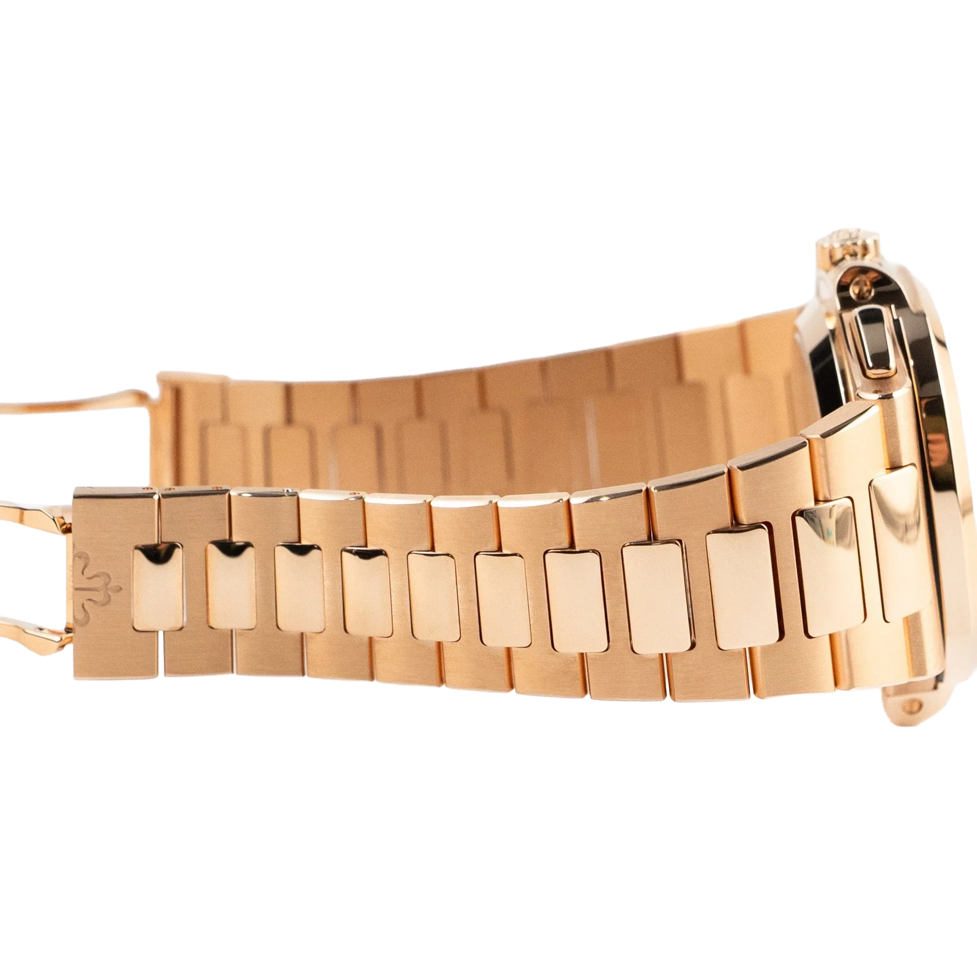 Nautilus 40mm 5980/1R-001 Chronograph Date Rose Gold Black Dial