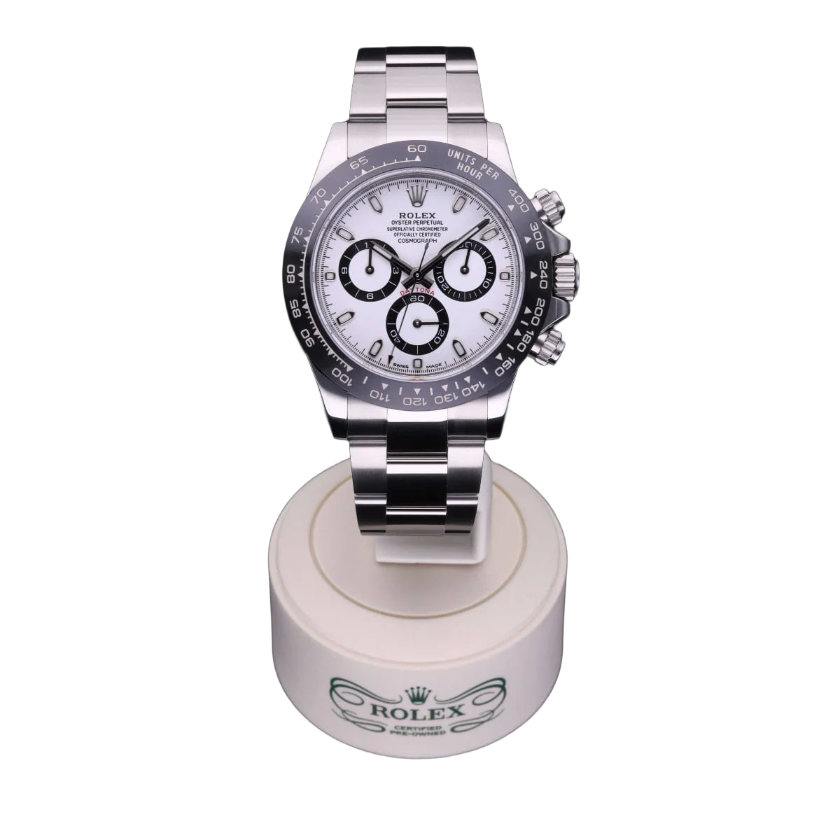 Daytona Panda 40mm White Dial 116500
