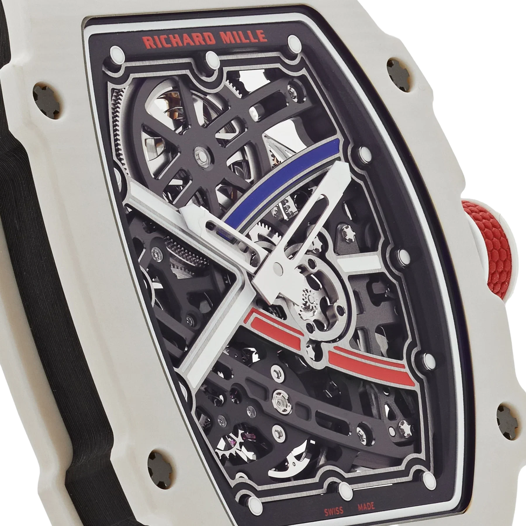 Extra Flat Alexis Pinturault France Carbon TPT White Blue Red RM 67-02