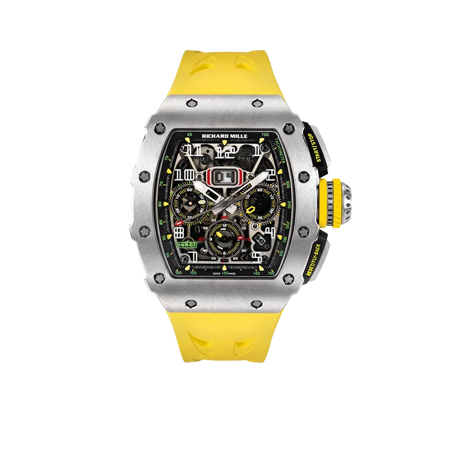 RM 11-03 Titanium, Skeleton Dial, 50 mm