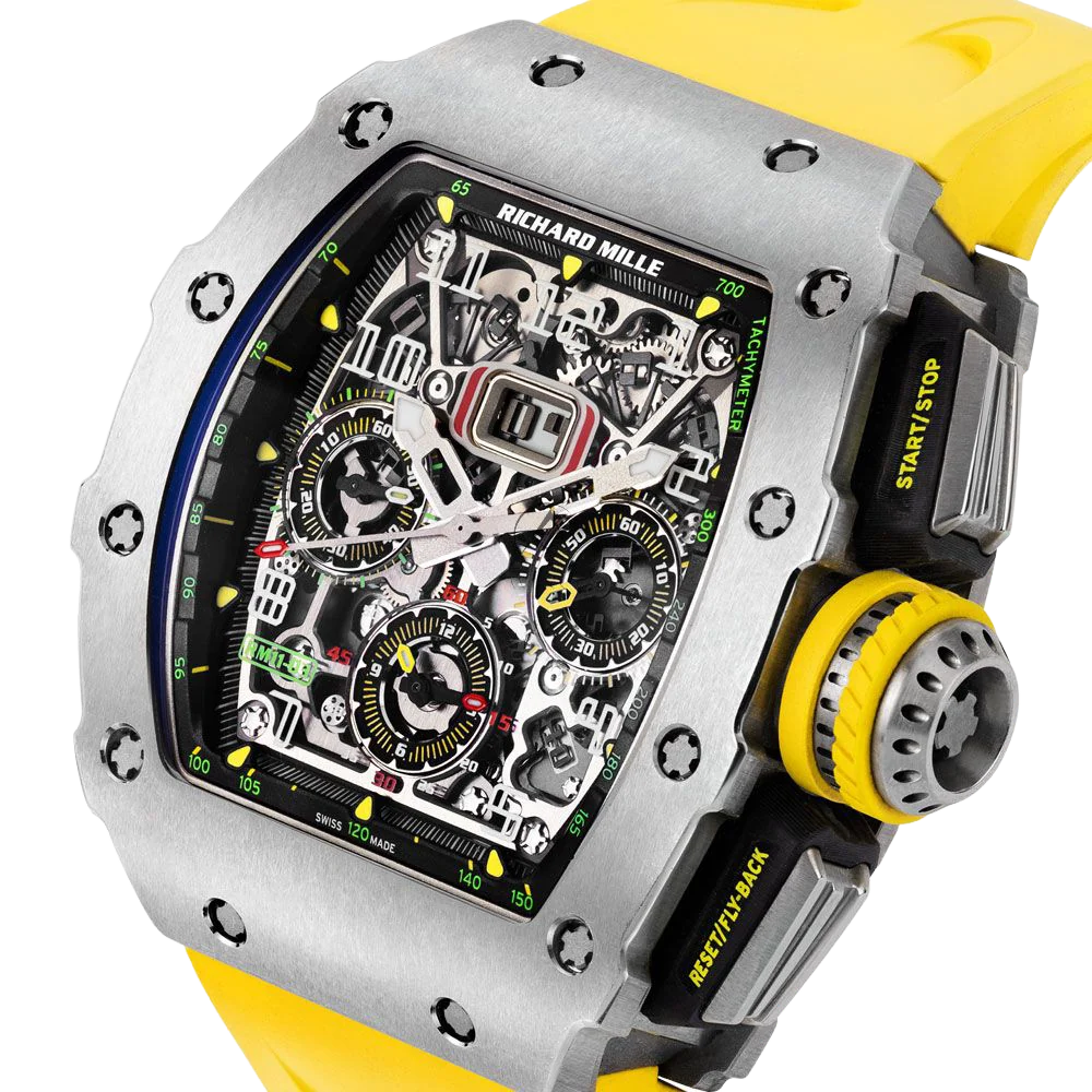 RM 11-03 Titanium, Skeleton Dial, 50 mm