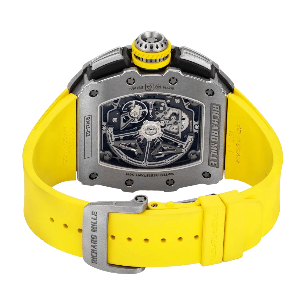 RM 11-03 Titanium, Skeleton Dial, 50 mm
