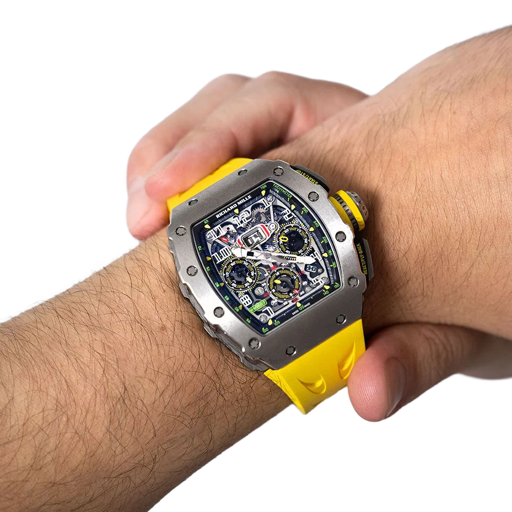 RM 11-03 Titanium, Skeleton Dial, 50 mm