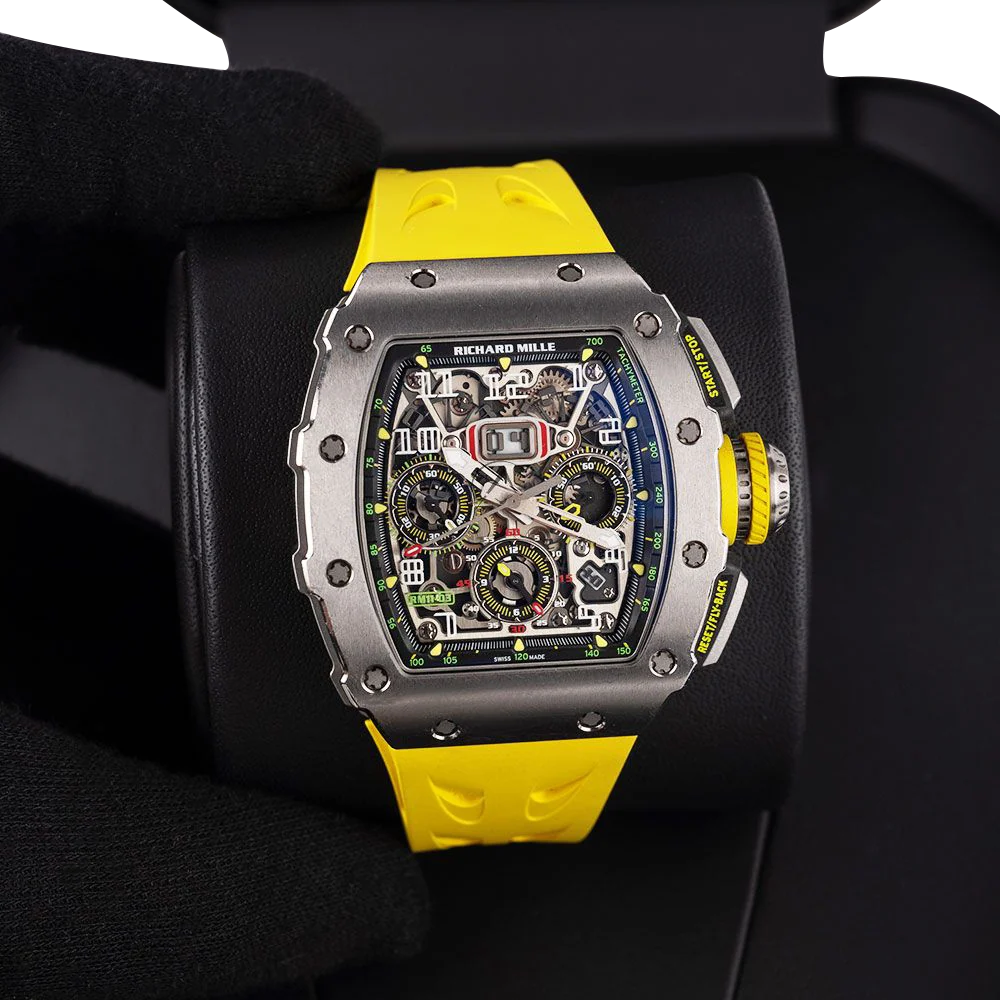 RM 11-03 Titanium, Skeleton Dial, 50 mm