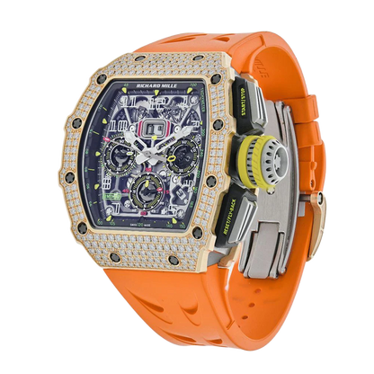 RM 11-03 Rose Gold - Skeleton Dial 45mm