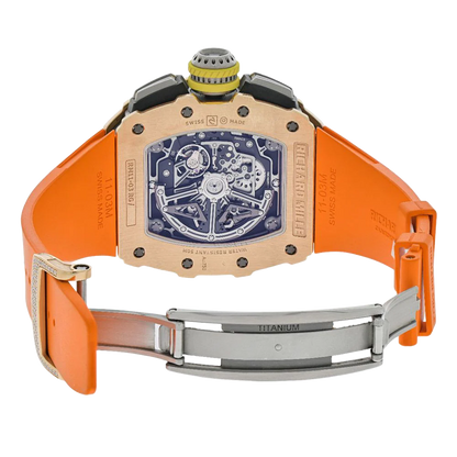 RM 11-03 Rose Gold - Skeleton Dial 45mm